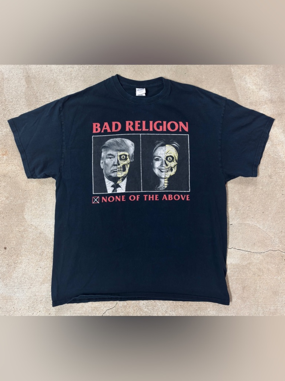 Pre-owned Bad Religion "None of the Above" 2016 The Vox Populi Tour, Size XL